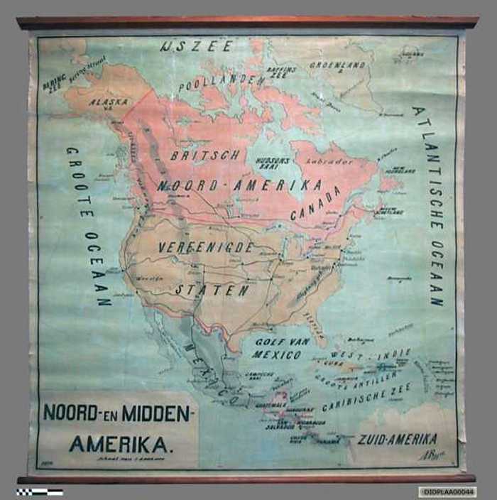 Noord-Amerika (Geografische kaart)