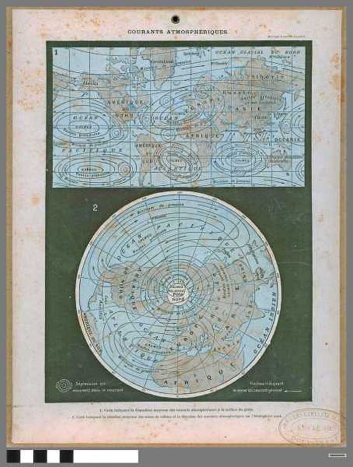 Courants atmosphériques.