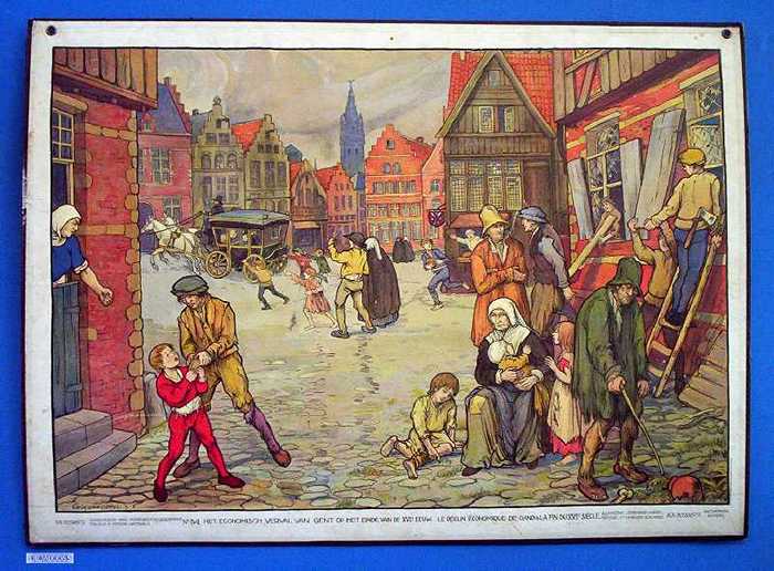 Het economisch verval van Gent op het einde van de XVIe eeuw