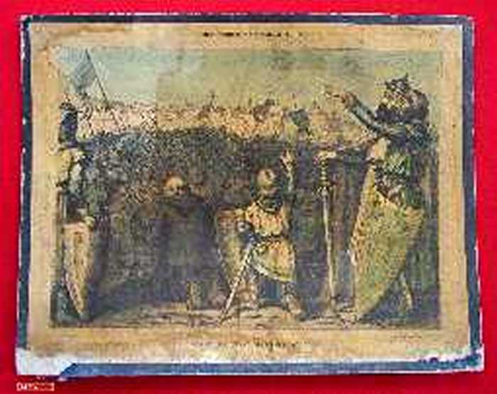 De kruisvaarders voor Jeruzalem (1099)