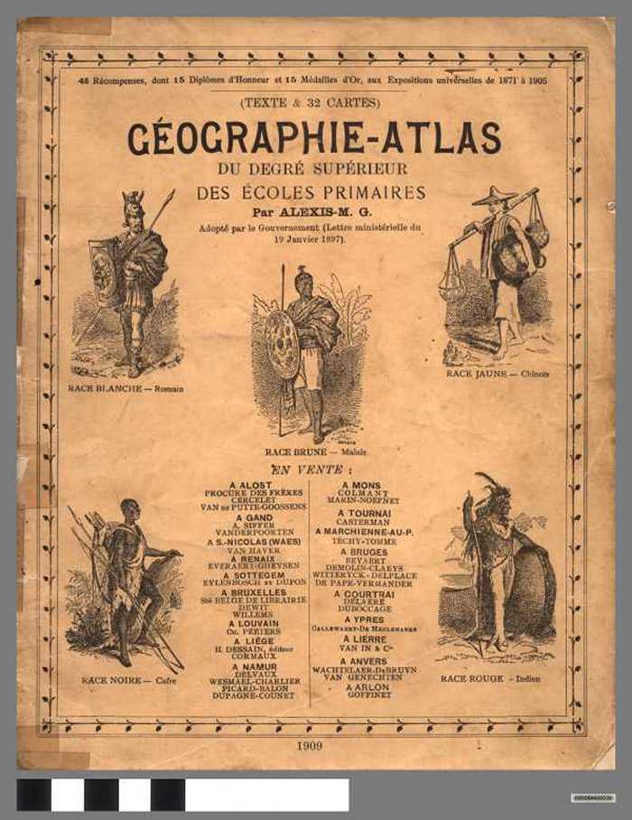 Géographie-Atlas du degré supérieur des écoles primaires