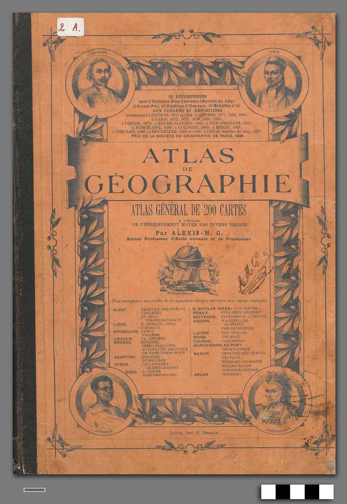 Atlas de Géographie - Physique, Politique et Historique  - par Alexis-M. G. - 36 édition