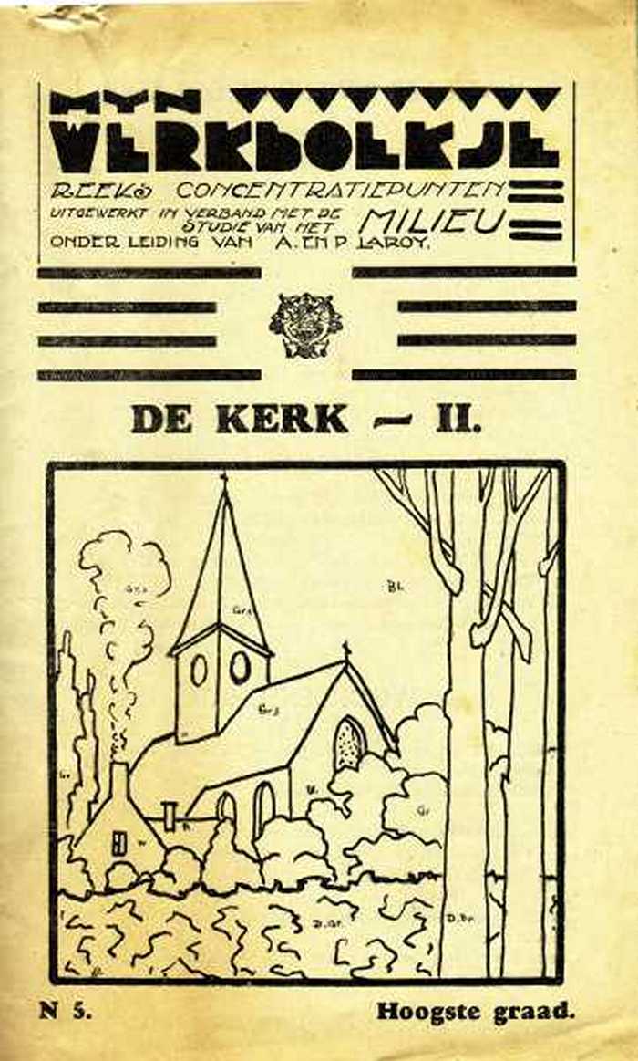 Mijn Werkboekje N° 5 - De Kerk II.