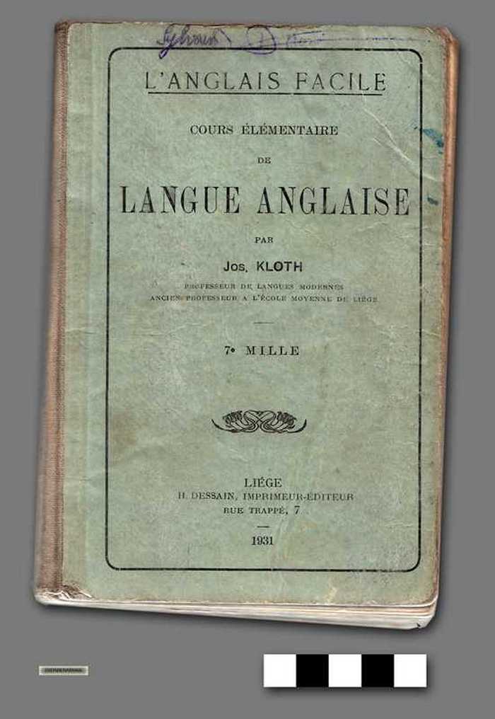 L'Anglais facile - Cours elementaire de Langue Anglaise