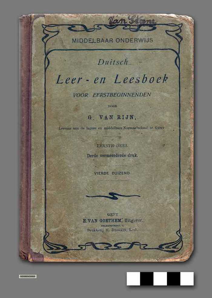 Duitsch Leer- en leesboek voor eerstbeginnenden
