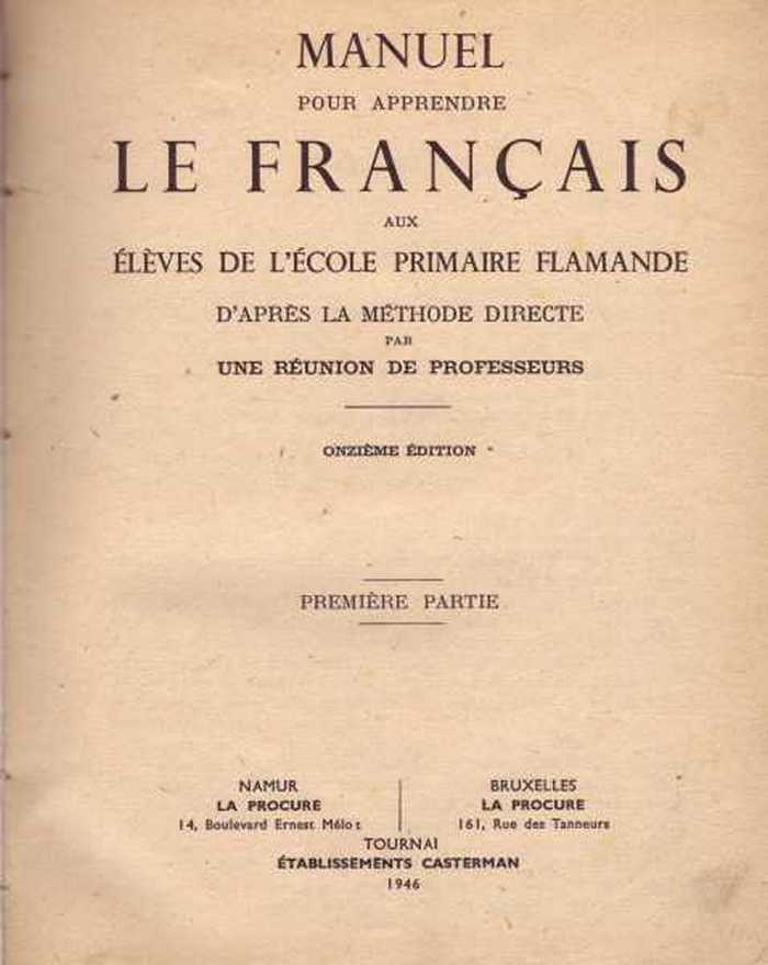 Manuel Pour Apprendre le Français - Première partie