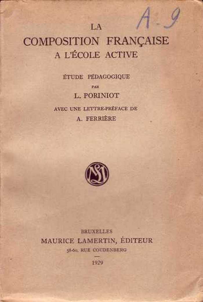 La Composition Française à LEcole Active