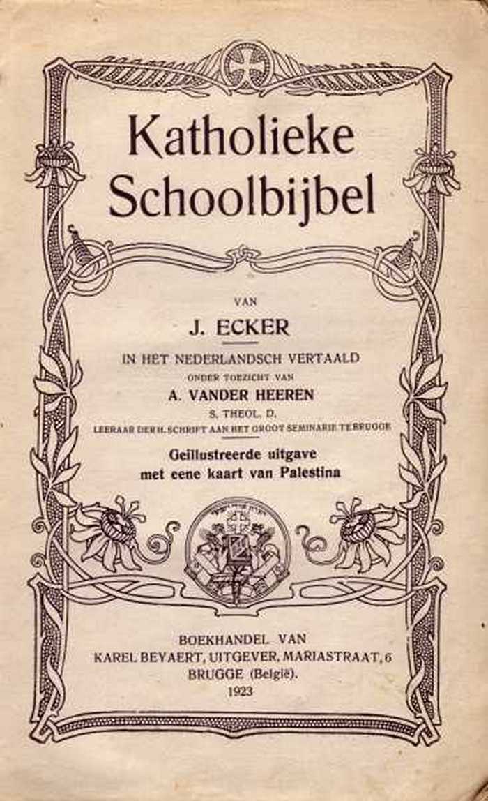 Boek: Katholieke Schoolbijbel