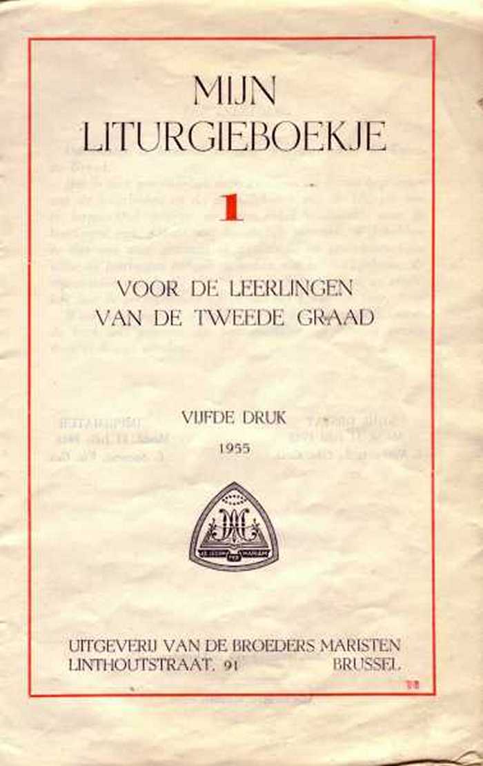 Boek: Mijn Liturgieboekje - 1 - Tweede graad