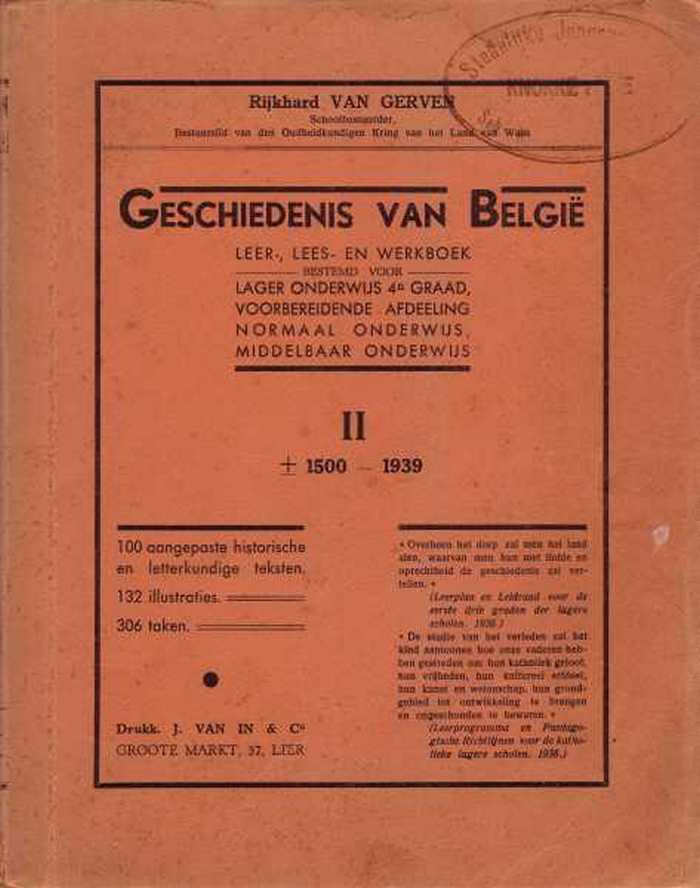 Geschiedenis van België II