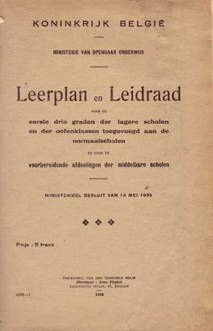 Leerplan en Leidraad