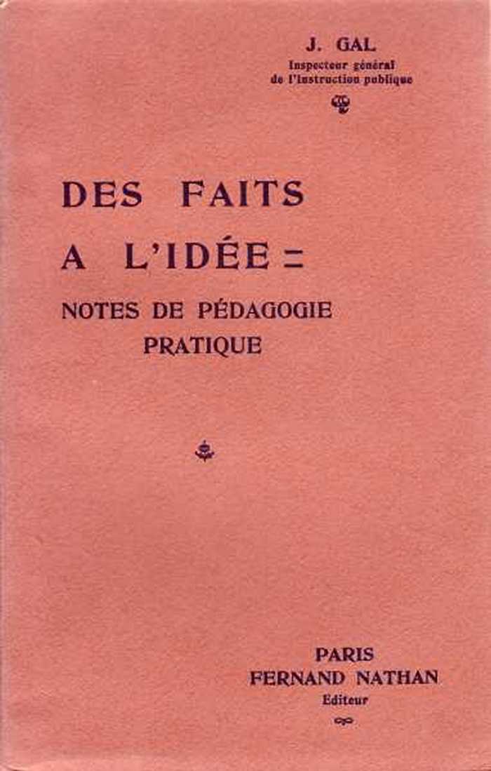 Des Faits à LIdée