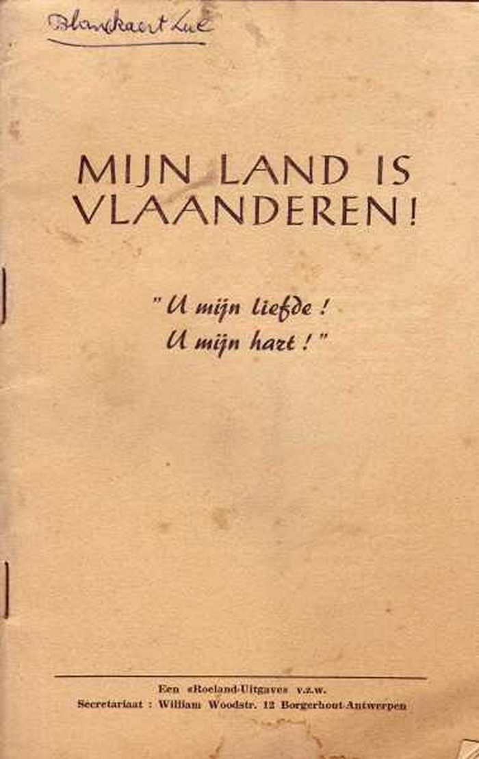 Mijn Land is Vlaanderen!