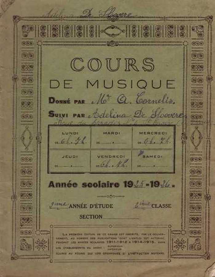 Cours de Musique