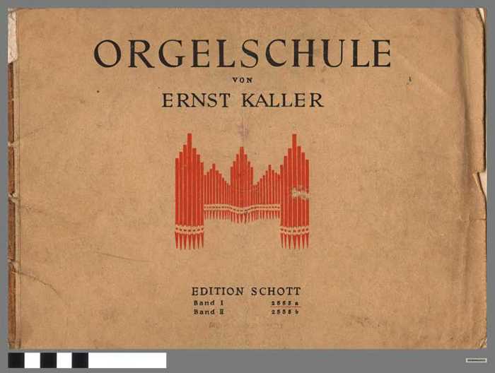 Orgelschule von Ernst Kaller