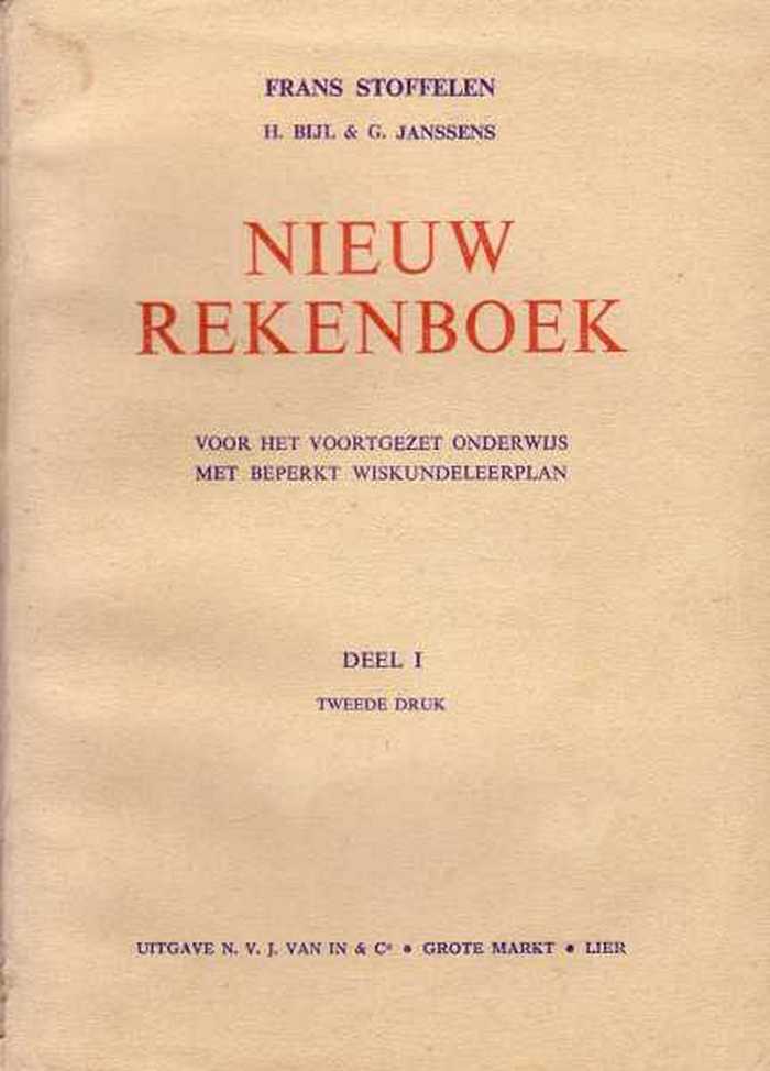 Nieuw Rekenboek, Deel 1