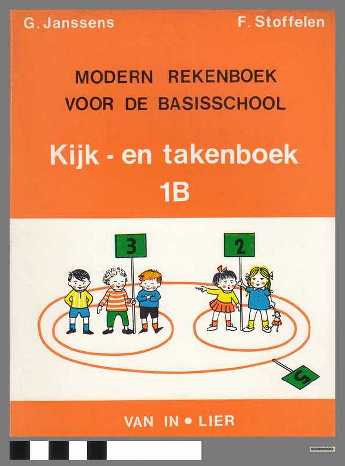 Modern rekenboek voor de basisschool - Kijk-en takenboek 1B