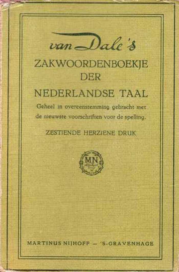 Van Dales Zakwoordenboek der Nederlandse Taal