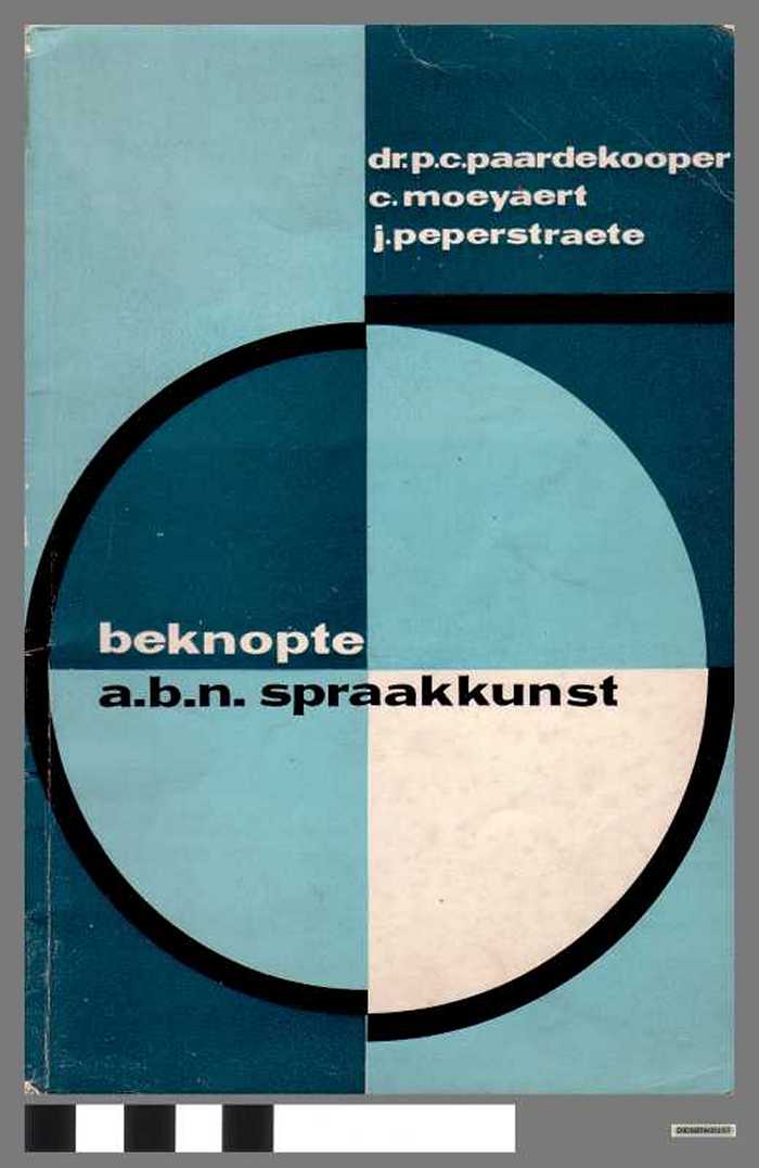 Beknopte A.B.N. spraakkunst