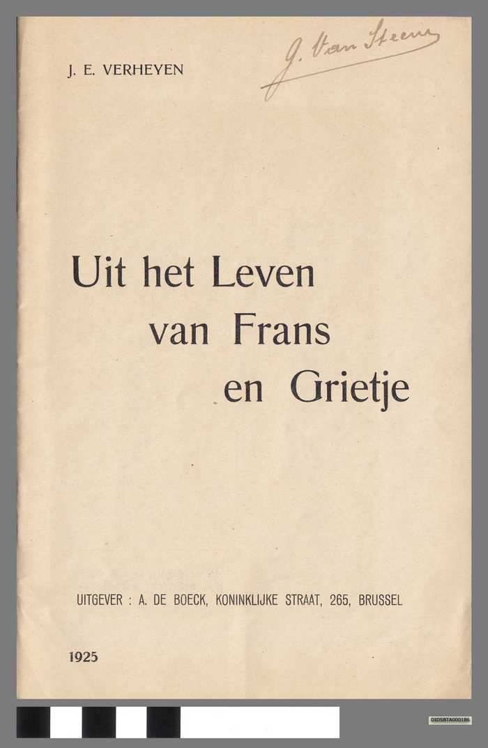 Uit het leven van Frans en Grietje