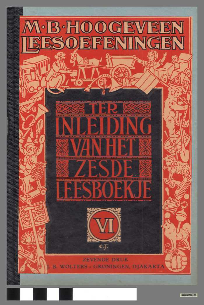 M.B. Hoogeveen Leesoefeningen VI - Ter inleiding van het zesde leesboekje - Zevende druk