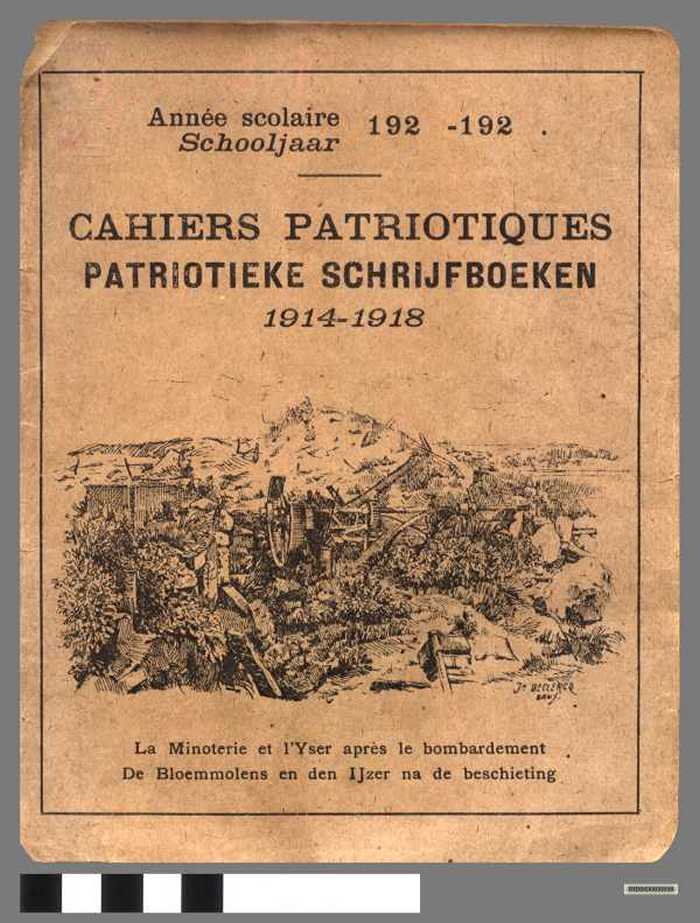 Patriotieke schrijfboeken 1914-1918