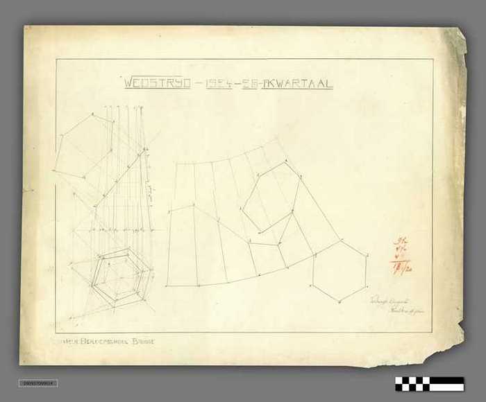 Technische tekening: Wedstrijd 1924-25 - 1e kwartaal