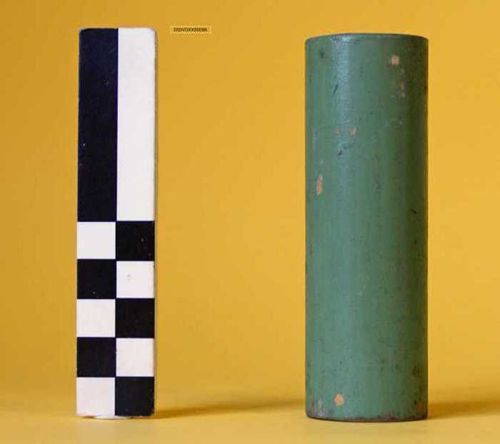 Miniatuur van boei, lateraal stelsel, werd gebruikt onder Belgische kust.
