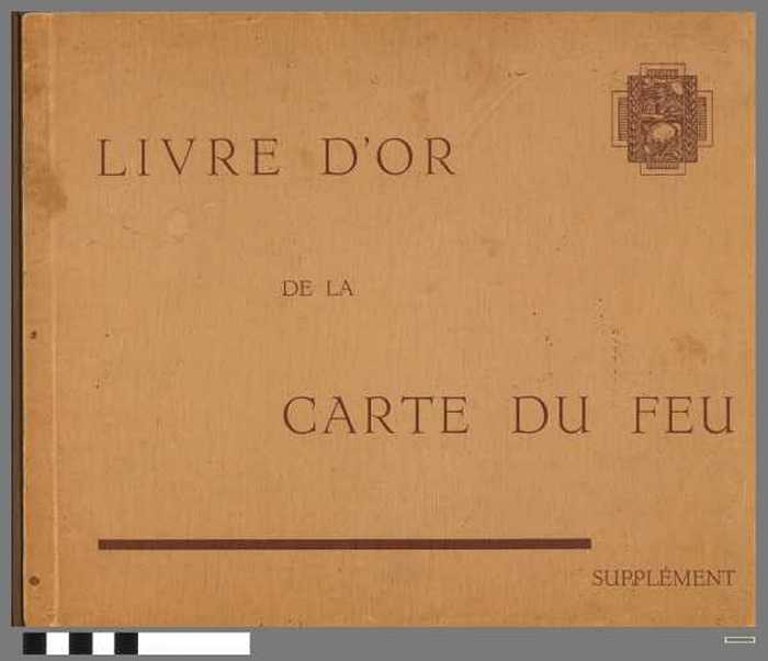 Livre dor de la carte de feu - supplément