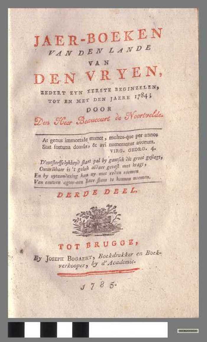Jaer-boeken van den lande van den Vryen zedert zyn eerste beginzelen tot en met den jaere 1784 - deel 3