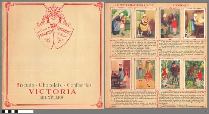 Boek Victoria - Sprookjes verhalen - Les contes de Perrault - Biscuits Victoria