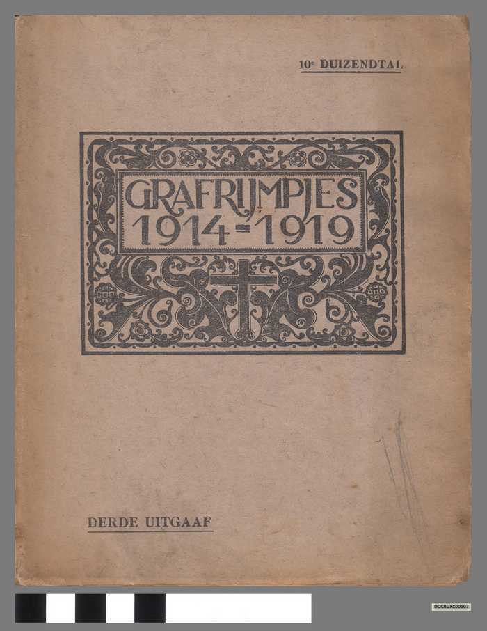 Grafrijmpjes voor onze gesneuvelde jongens - 1914-1919