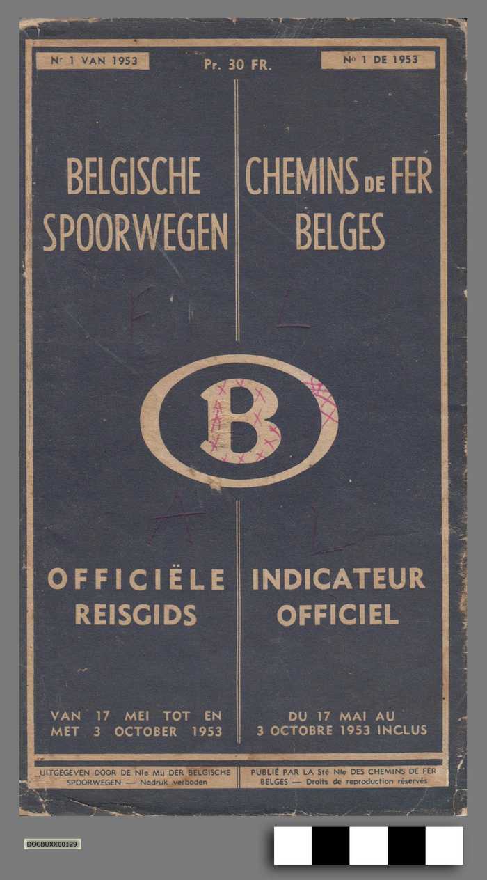 Belgische Spoorwegen| Chemins de Fer Belges