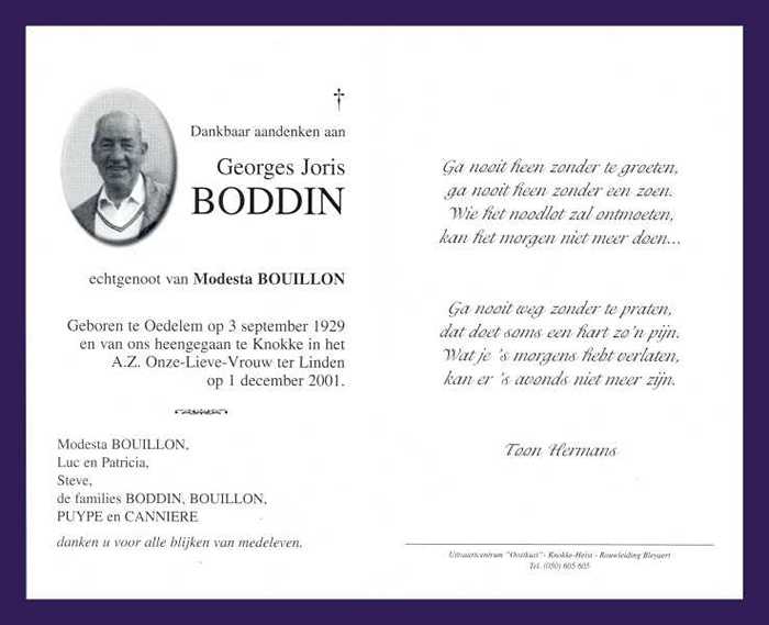 BODDIN Georges