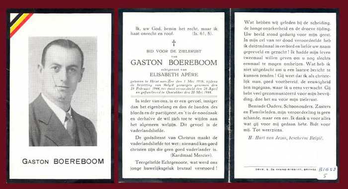 BOEREBOOM Gaston