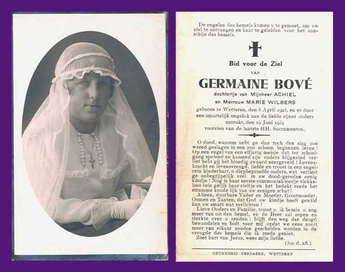 BOVE Germaine