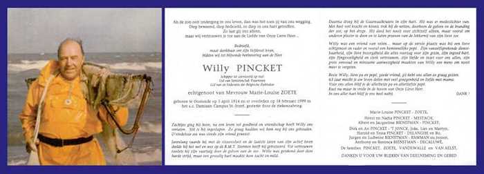 PINCKET Willy
