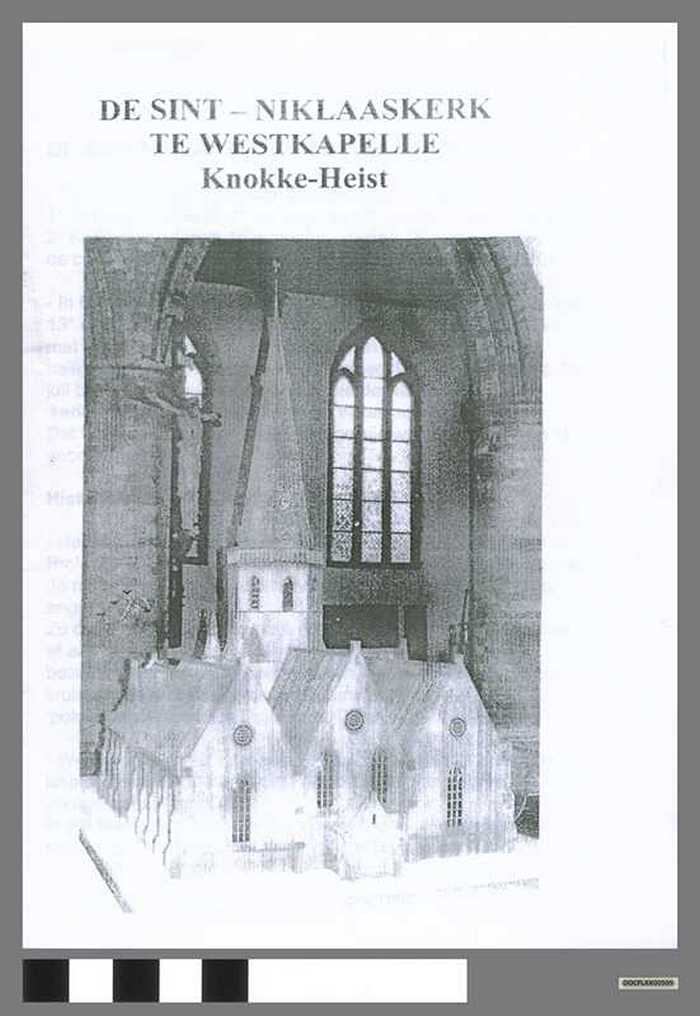 De Sint-Niklaaskerk te Westkapelle - Knokke-Heist