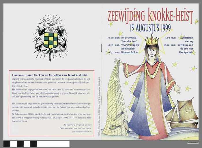 Boekje: Zeewijding Knokke-Heist 1999
