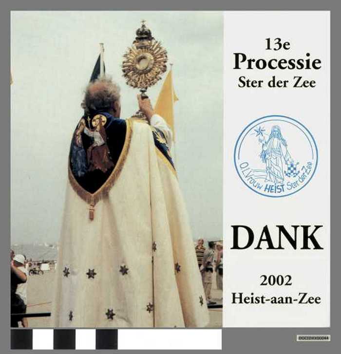 Postkaart: 13e Processie Ster der Zee 2002
