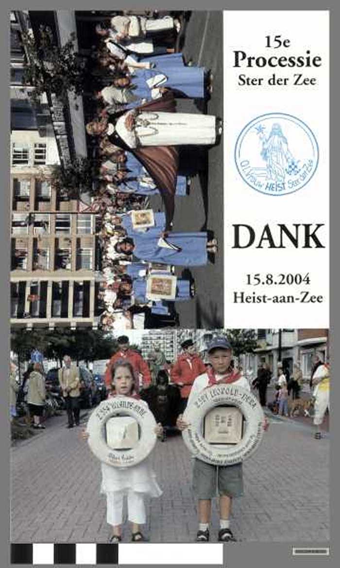 Postkaart: 15e Processie Ster der Zee 2004