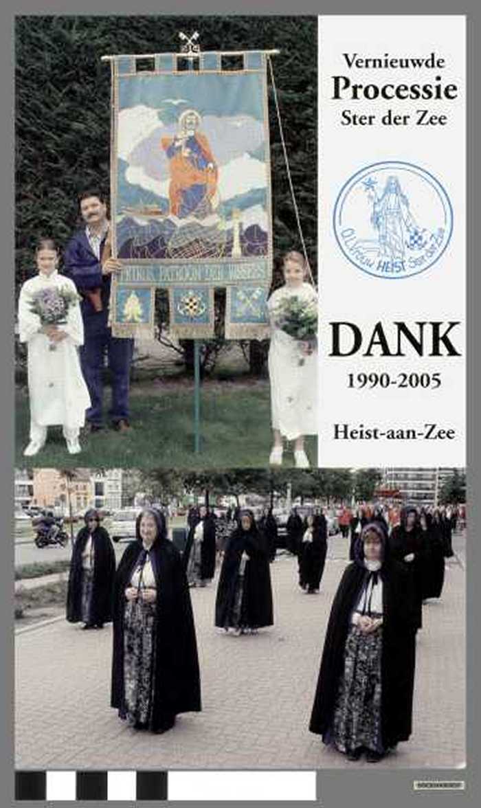 Postkaart: Vernieuwde Processie Ster der Zee 1990-2005