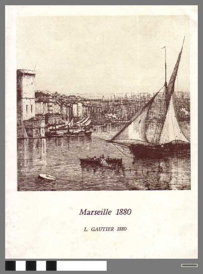 Marseille 1880 L. Gautier 1880