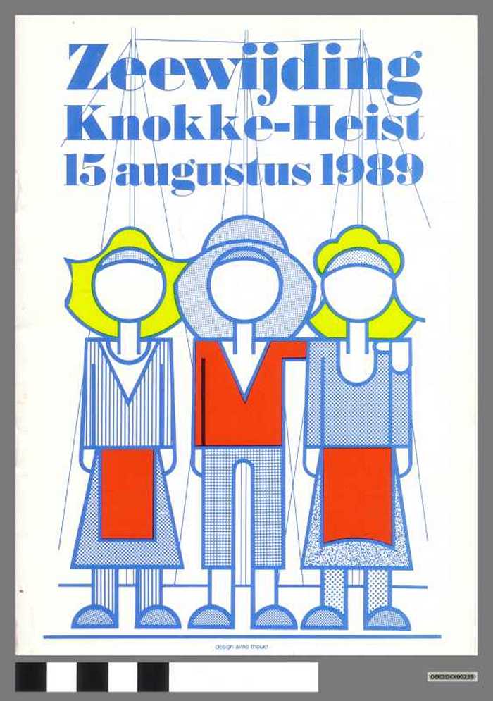 Boekje: Zeewijding Knokke-Heist 1989