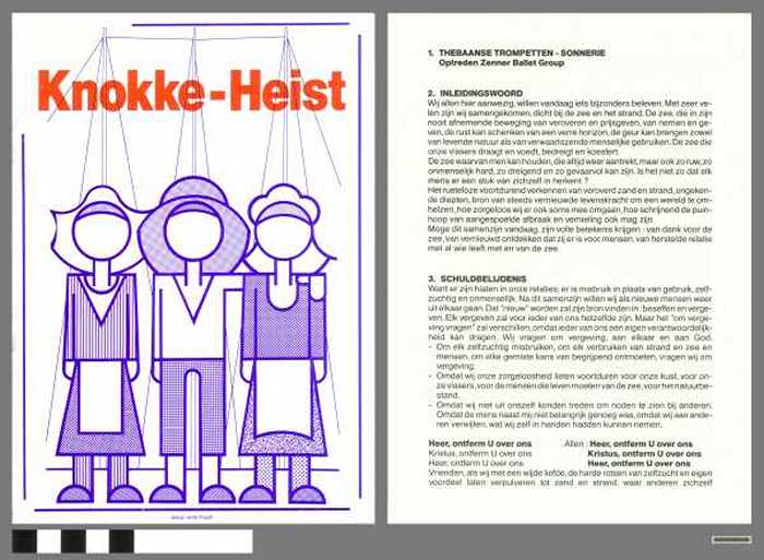 Boekje: Zeewijding Knokke-Heist
