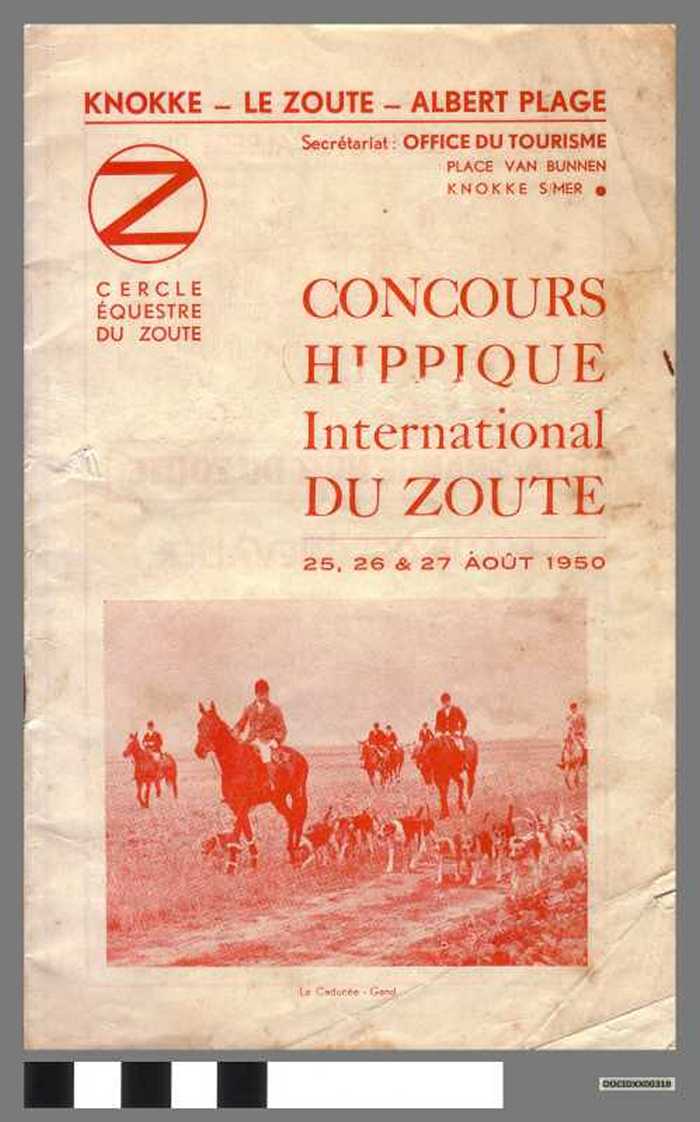 Concours hippique International Du Zoute - 1950