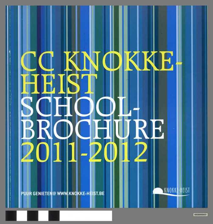 CC Knokke-Heist Schoolbrochure 2011-2012