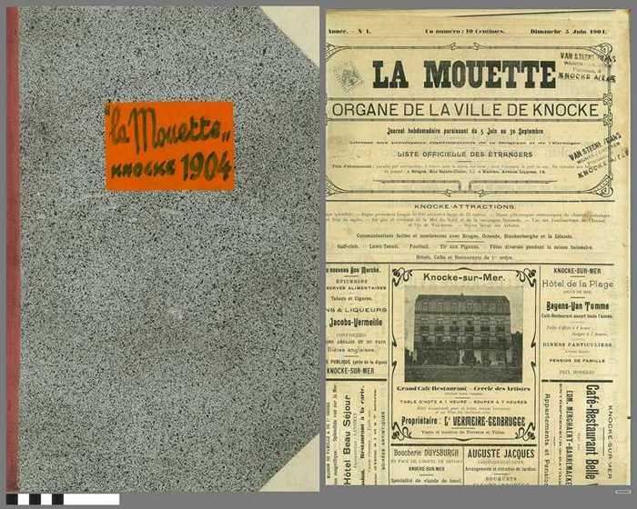 Bundel weekkrant 'La Mouette' - Knocke 1904