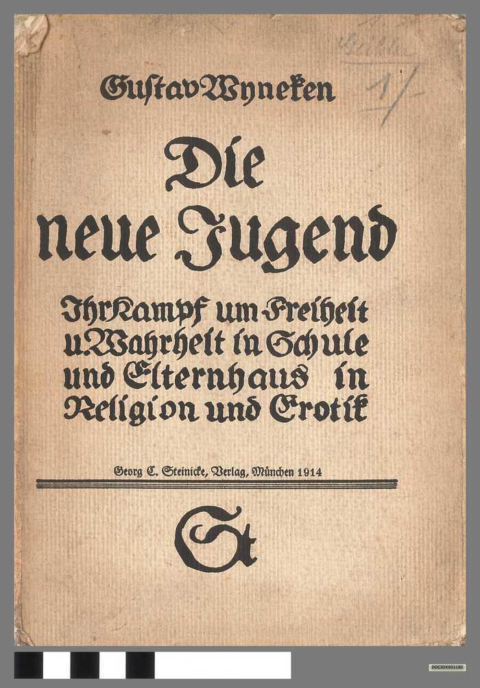 Boekje: Die Neue Jugend, München - 1914