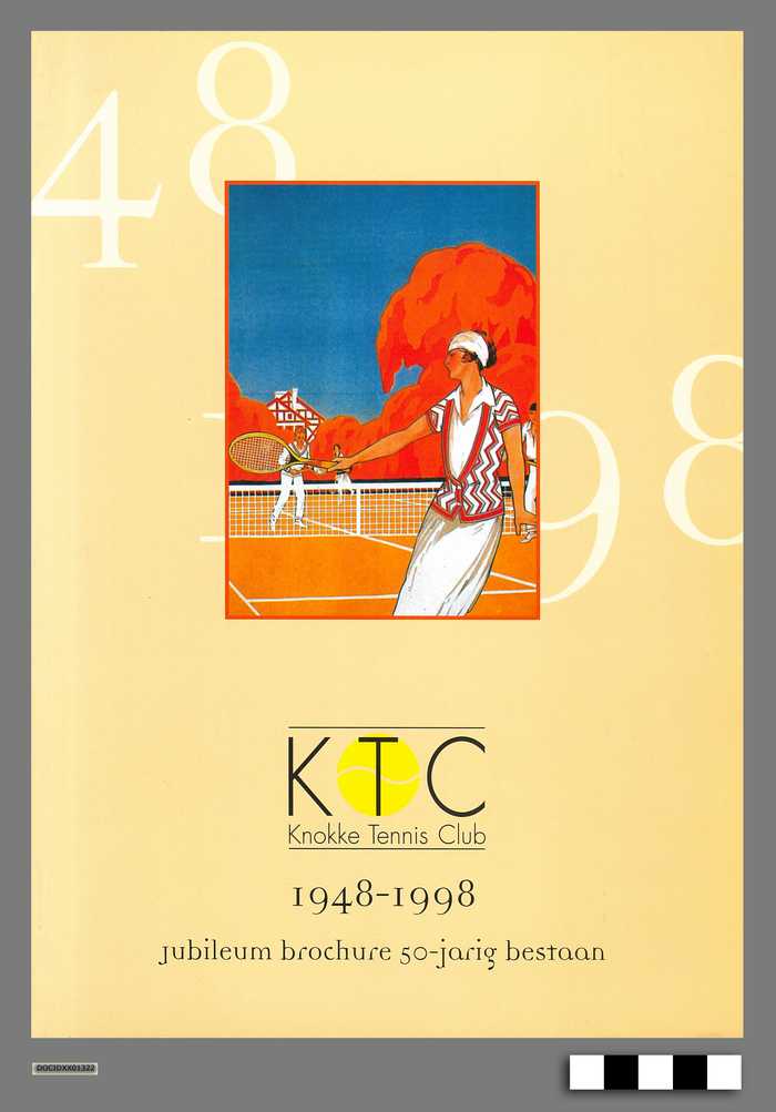 Knokke Tennis Club 1948-1998, KTC - Jubileum brochure 50-jarig betaan